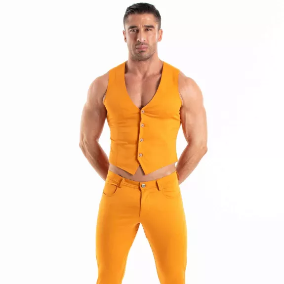Gilet Chino Orange