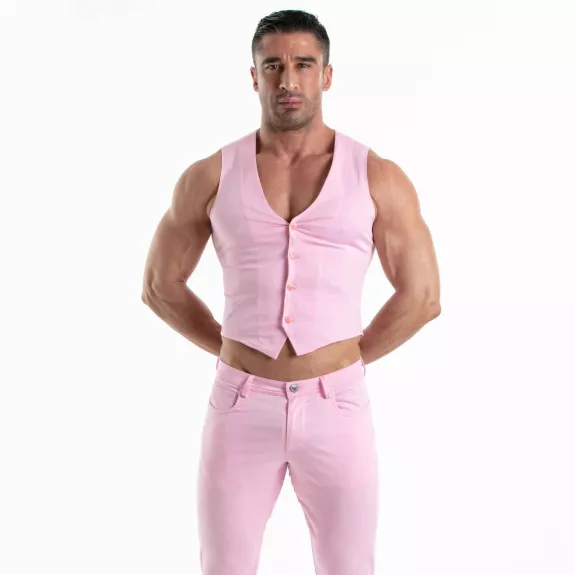 Gilet Chino Rose