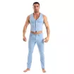 Gilet Chino Bleu