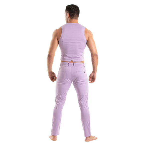 Chino Vest Purple
