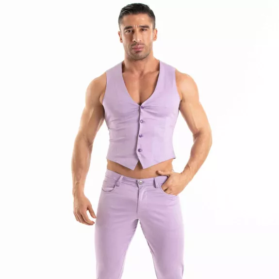 Gilet Chino Violet