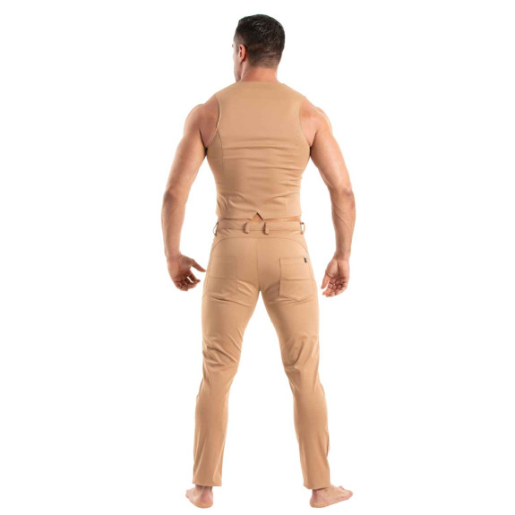 Chino Vest Brown