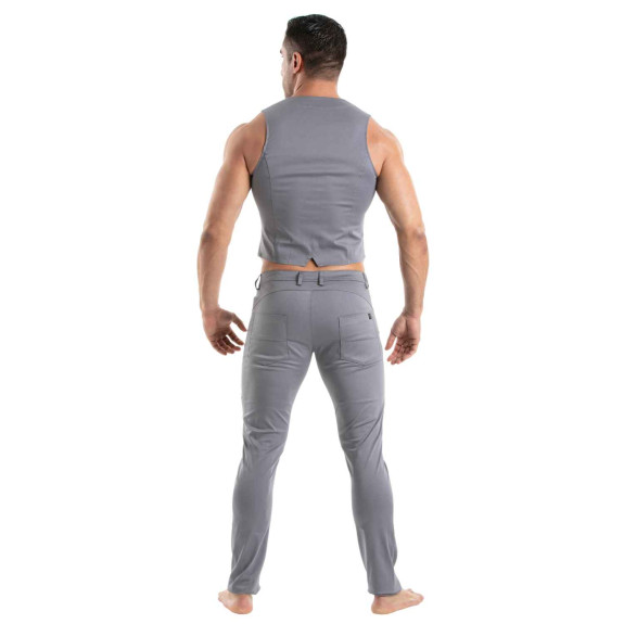 Gilet Chino Gris