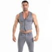 Chino Vest Grey