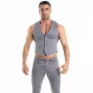 Chino Vest Grey