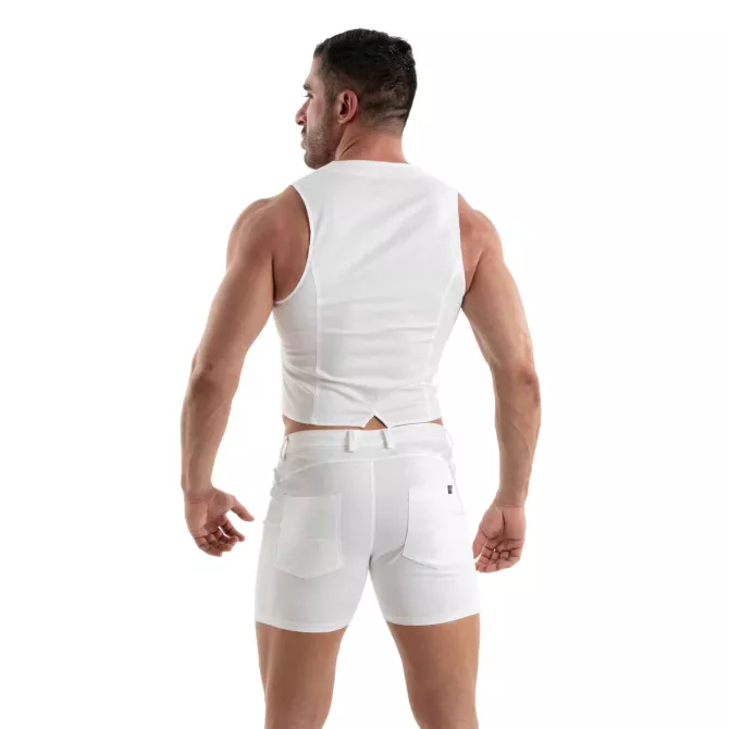 Chino Vest White