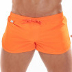 Mini Short De Bain Néon Orange