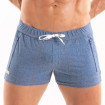 The New Denim Zipped Swim Short