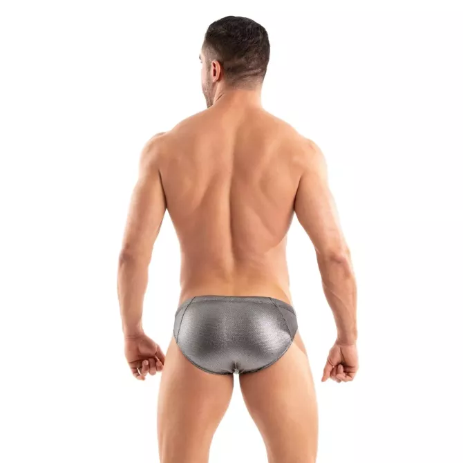 Le Nouveau Bikini de Bain en métal Argenté De La Collection Maillots De Bain 2025