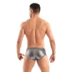 A Metal Swim Brief For Men From Back