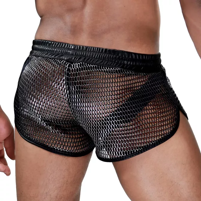 short roman pour homme de dos