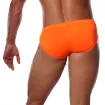 Slip de bain Happy Orange Fluo