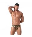 Mannequin Portant Un Slip Fiesta Or