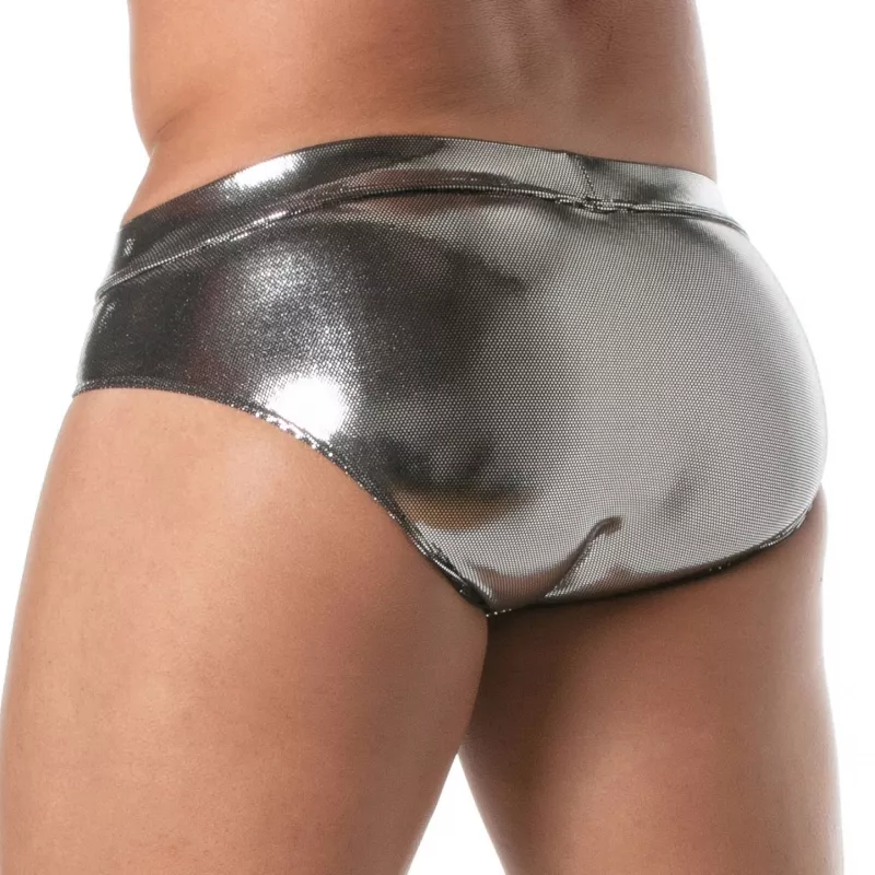 Le Slip Fiesta Argent De Dos