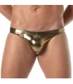 Homme Portant Un Mini Slip Fiesta Gold