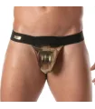 The New Fiesta Stringless Thong Gold
