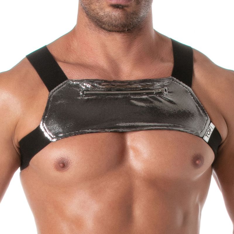 The New Fiesta Zipped Pocket Harness Silver