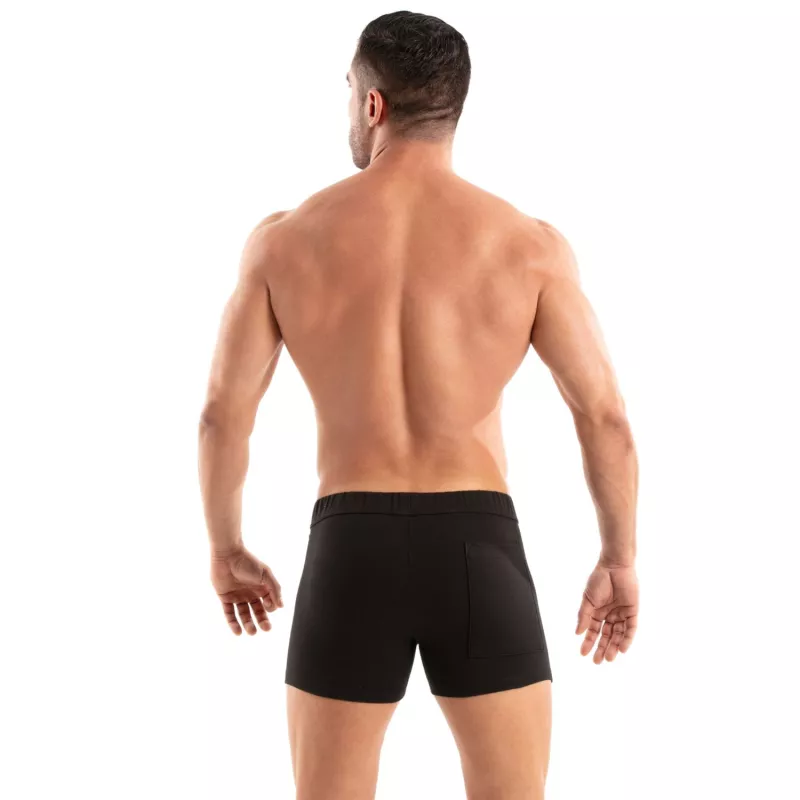 Paris Short Zippé Noir