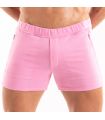 Paris Short Zippé Rose