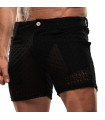Riviera Mid Thigh Shorts Black