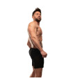 Riviera Mid Thigh Shorts Black