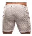 Riviera Mid Thigh Shorts White