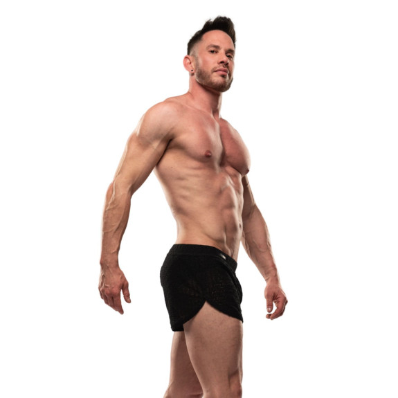 Riviera Mini Shorts Black