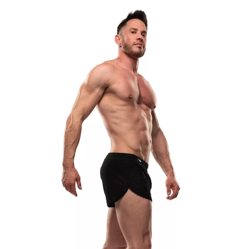 Riviera Mini Shorts Black