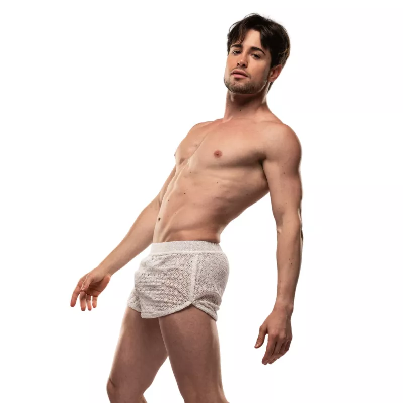 Riviera Mini Shorts White