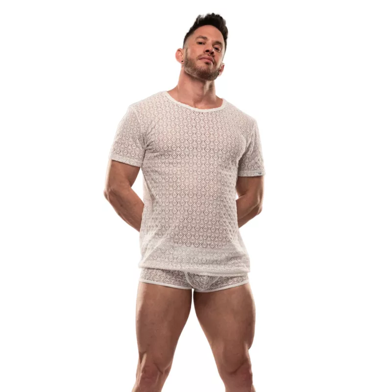 T-shirt Riviera Blanc