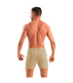 Men Wearing A Chino Short Beige