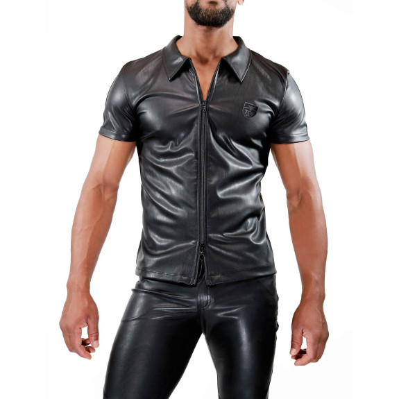 Veste zippée Fetish Noir