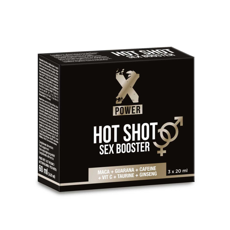Hot Shot Sex Booster - Libido Food Supplement for Men & Women