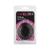 Lot de 3 Cockrings Noir - Erection Prolongée & Plaisir | TOF Paris