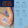 Body Wax Strips, 20 Strips & 4 Cleansing Wipes For men