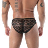 TOF Paris's Fluid lace mini briefs For Back