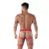 The fluid lace jock chaps red by TOF Paris