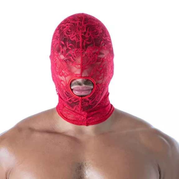 Fluid Lace Open Mouth Red