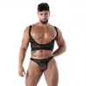 fluid lace G thong black