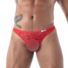 Discover The fluid lace G thong black From TOF PARIS