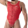 body string en dentelle rouge zoom produit