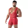 The new fluid lace pocket open wrestling body for men