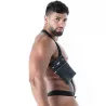 Neoprene Elastic Pocket Harness Black