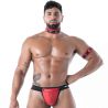 Neoprene Snap Thong Red