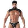 Neoprene Collar Shirt Harness Black