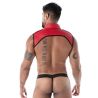 Neoprene Collar Shirt Harness Red