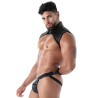 Black Neoprene Jockbox – Sexy Jockstrap by TOF Paris