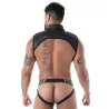 Jockbox en neoprene noir de dos