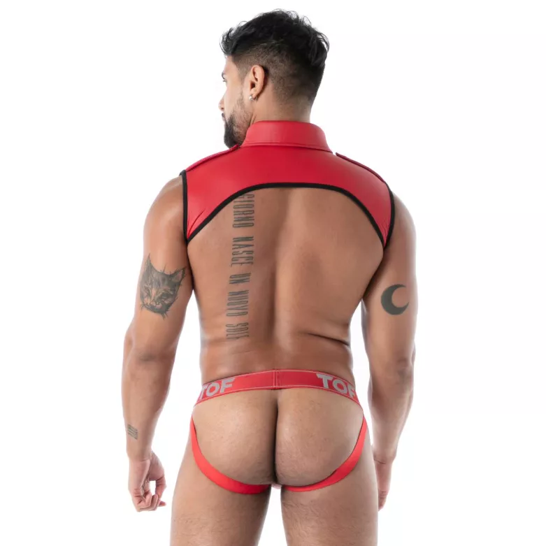 Neoprene Jockbox Red