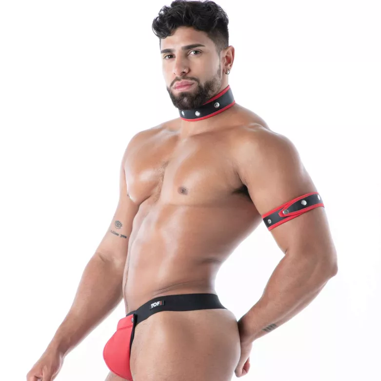 Neoprene Armband Black/Red